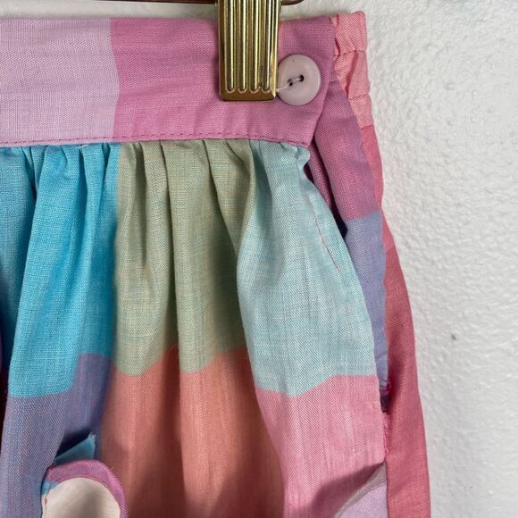 Vintage Oops Too California Pastel Top and Matching Skirt Size M EUC - Picture 9 of 10